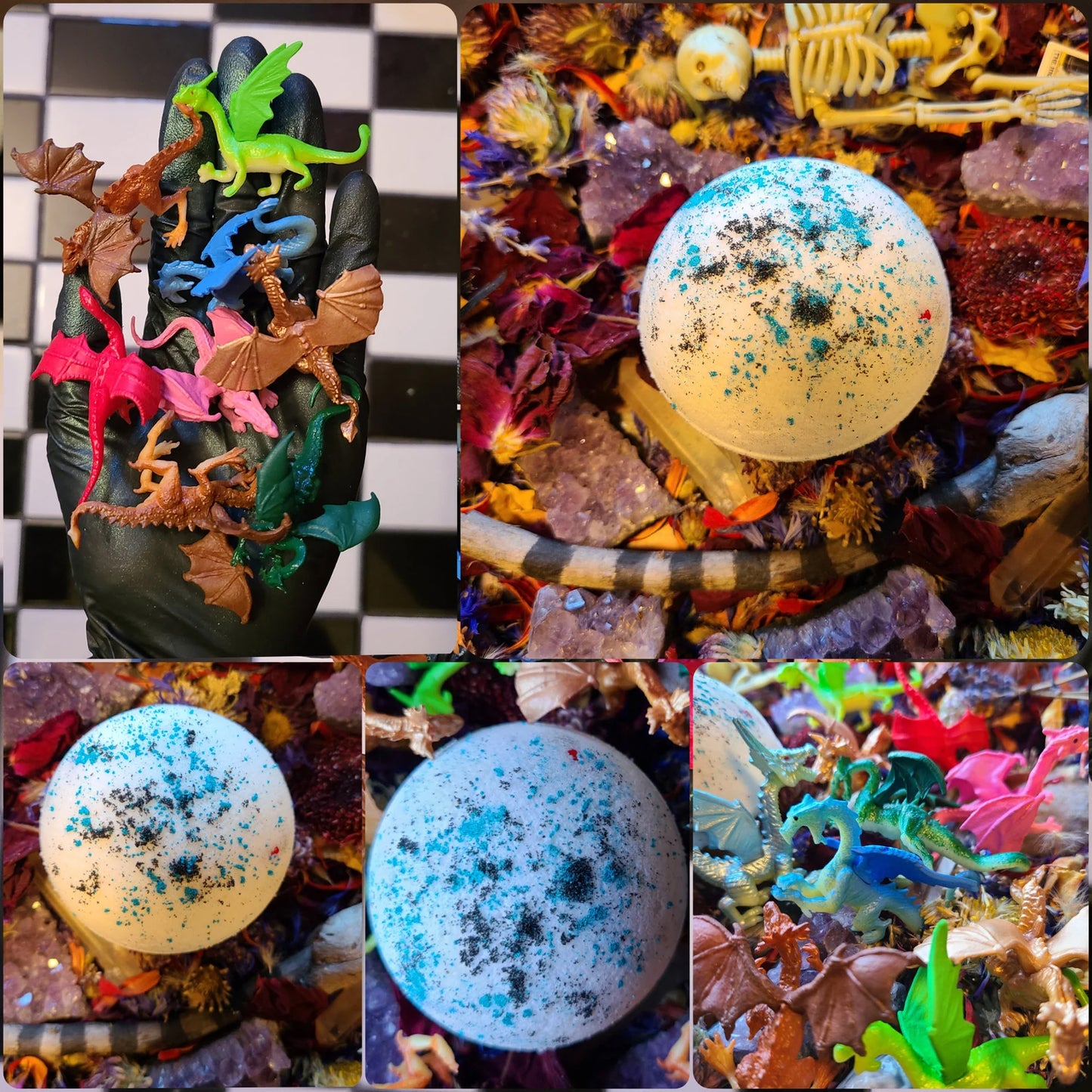 All Natural Bath bomb For Kids With Prize-Dragons Eggs